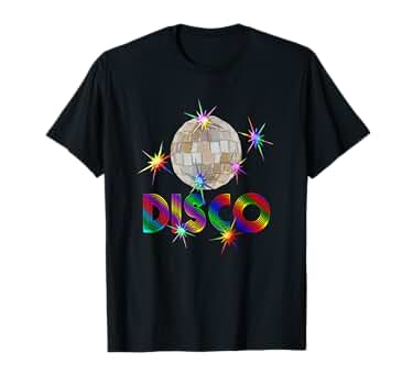 Amazon.com: Disco Ball T-Shirt : Clothing, Shoes & Jewelry